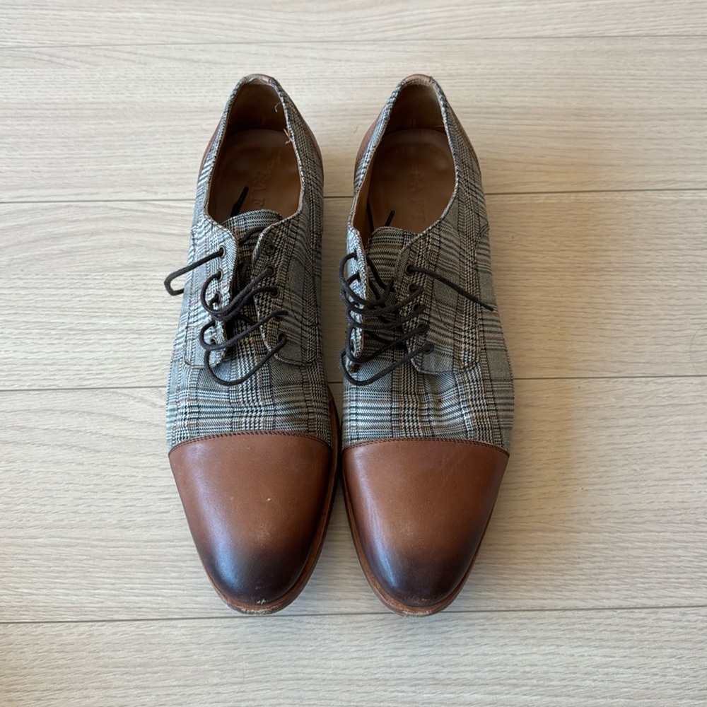 Men’s plaid Taft lace ups